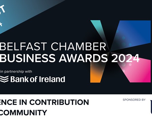 McAdam Shortlisted for the Belfast Chamber Excellence in Contribution to the Community award