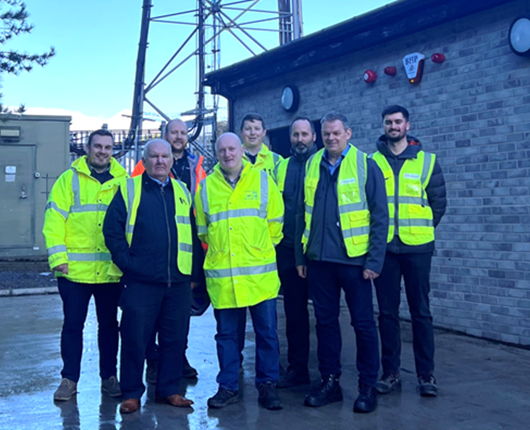 McAdams are pleased to have supported Northern Ireland Water relocating a telecommunications tower and equipment